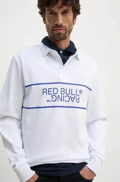 Bavlněné tričko s dlouhým rukávem Red Bull Racing x Pepe Jeans