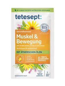 Tetesept Svaly a pohyb mořská sůl do koupele 80 g