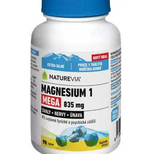 NatureVia Magnesium 1 Mega 835 mg 90 tablet