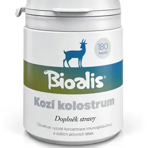 Bioalis Kozí kolostrum 180 kapslí