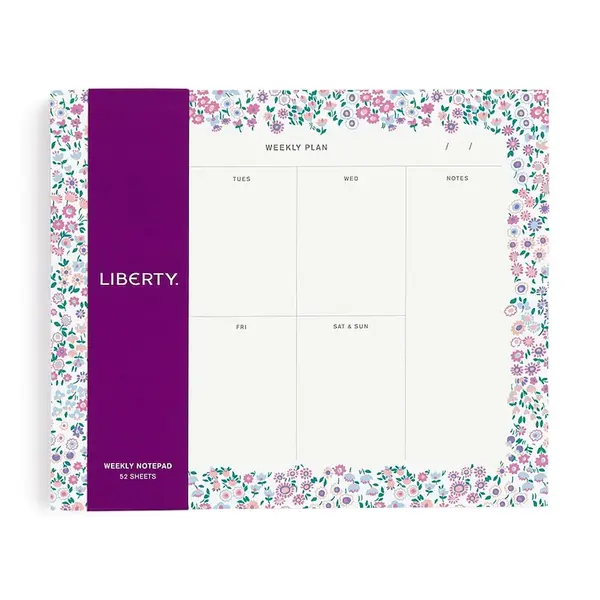 Týdenní plánovač Galison Liberty Cooper Dance Weekly Notepad