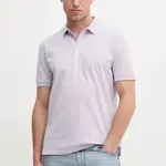 Bavlněné polo tričko HUGO tmavomodrá barva, 50466182