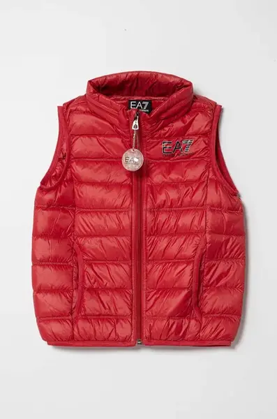 Dětská péřová vesta EA7 Emporio Armani