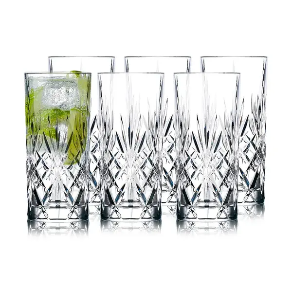Sada skleniček Lyngby Melodia 360 ml 6-pack více barev