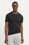 Bavlněné tričko HUGO T-SHIRT RN TRIPLET P 3-pack