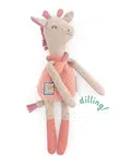 Moulin Roty Chrastící plyšová žirafka