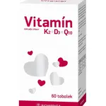 Biomedica Vitamín K2 + D3 + Q10 60 tobolek