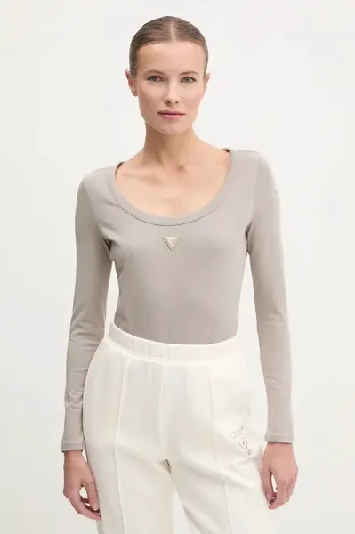 Body Guess COLETTE dámské, béžová barva, V4YP07 J1314