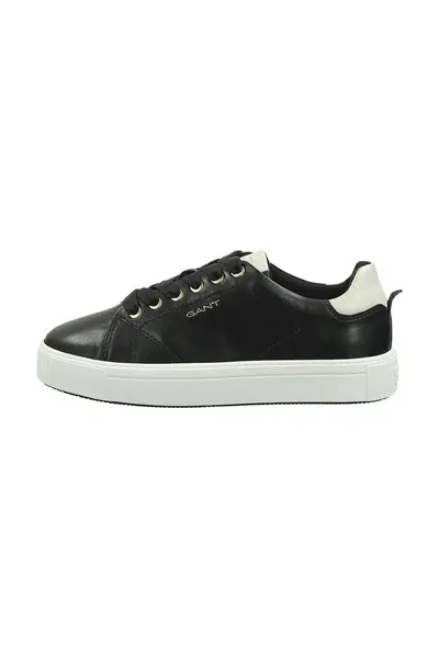 Kožené sneakers boty Gant Avino černá barva, 30531828.G00