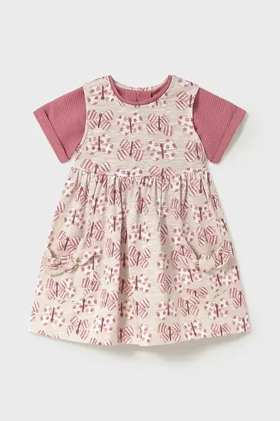 Dětské bavlněné šaty Mayoral