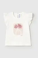 Dětské tričko Mayoral růžová barva, 1042
