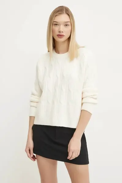 Svetr z vlněné směsi Abercrombie & Fitch