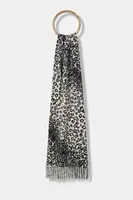 Šála Answear.LAB béžová barva