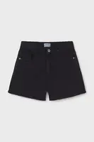 Dětské kraťasy Mayoral černá barva, hladké, 275