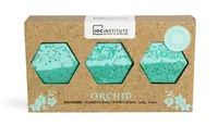 IDC Institute Orchidej sada bomb do koupele 3x35 g