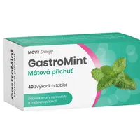 MOVit Energy GastroMint Mátová příchuť 40 žvýkacích tablet