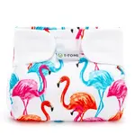 T-tomi Ortopedické abdukční kalhotky suchý zip 3-6 kg 1 ks flamingo
