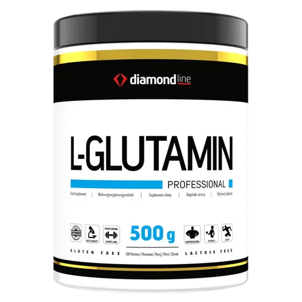 HiTec Nutrition Diamond line L-Glutamin - 500g