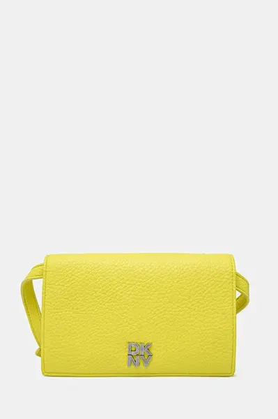 Peněženka Dkny žlutá barva, R445AH95