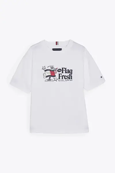 Tommy Hilfiger Dětské bavlněné tričko Tommy Hilfiger