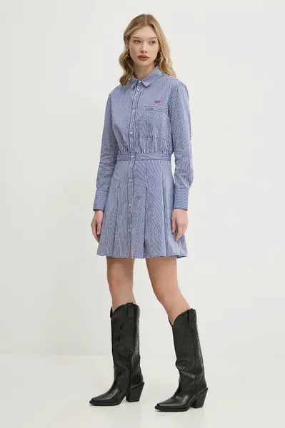 Bavlněné šaty Tommy Jeans