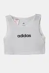 Bavlněný top adidas bílá barva, JC9734