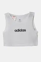 Bavlněný top adidas bílá barva, JC9734