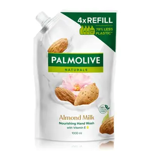 Palmolive Naturals Almond & Milk tekuté mýdlo náhradní náplň 1000 ml