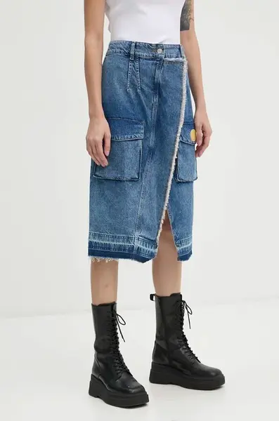 Džínová sukně Moschino Jeans