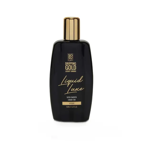 SOSU Dripping Gold Liquid Luxe samoopalovací voda medium 150 ml