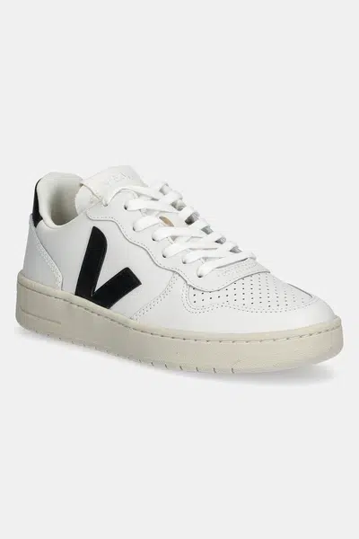 Boty Veja VI0220738A V-10 LEATHER dámské, bílá barva, VI0220738A
