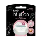 Wilkinson Sword Náhradní hlavice Intuition 2v1 Shea Butter 3 ks