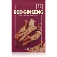 The Saem Natural Mask Sheet Red Ginseng plátýnková maska pro kompletní péči 21 ml