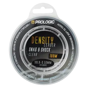 Prologic šokový vlasec density snag shock leader clear 100 m - 0,60 mm 20,41 kg