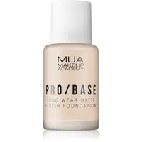 MUA Makeup Academy PRO/BASE dlouhotrvající matující make-up odstín #110 30 ml