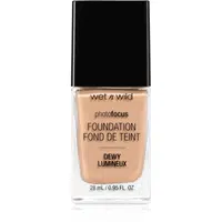 Wet n Wild PhotoFocus lehký hydratační make-up pro rozjasnění pleti odstín Classic Beige 28 ml