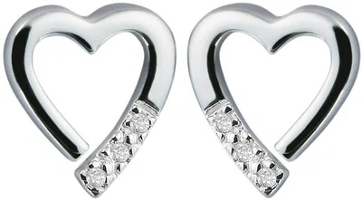 Hot Diamonds Náušnice Hot Diamonds Just add Love Memories DE110