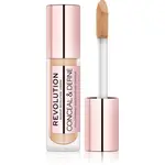 Revolution Conceal & Define tekutý korektor odstín C 8,5 4 g