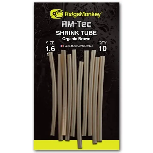 Ridgemonkey smršťovací hadičky 2,4 mm-silt black