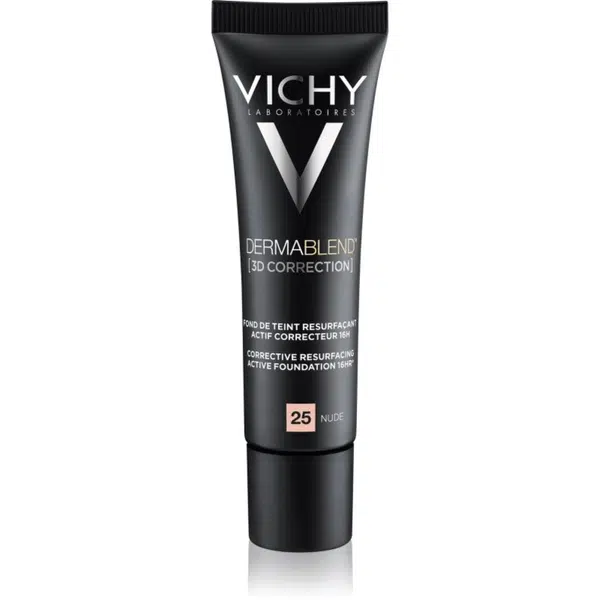 Vichy Dermablend 3D Correction korekční vyhlazující make-up SPF 25 odstín 25 Nude  30 ml