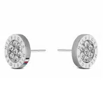 Tommy Hilfiger Něžné ocelové náušnice s krystaly Crystal 2780565