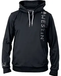 Westin mikina vertical tech hoodie black - l