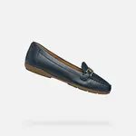 Dark blue women's moccasins Geox Annytah Moc - Women's