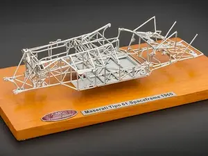 1960 Maserati Tipo 61 Birdcage Spaceframe 1/18 Diecast Model by CMC