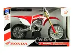Honda CRF450R Red 1/12 Diecast Motorcycle Model by New Ray