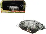 Hetzer (Flamm) Tank Destroyer "17th SS Panzergrenadier Division Operation Nordwind" German Army 1/72 Diecast Model by Panzerstahl