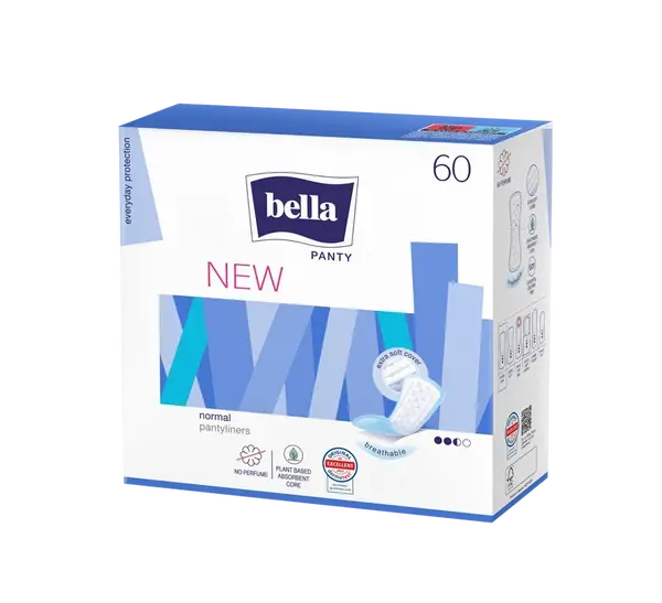 BELLA Pánty slipovej vložky new 60 ks