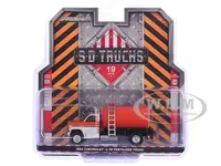 1984 Chevrolet C-70 Fertilizer Truck Red and White Cab with Red Tank "S.D. Trucks" Series 19 1/64 Diecast Model by Greenlight