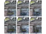"Military" Set B of 6 pieces 2024 Release 2 Limited Edition Diecast Models by Johnny Lightning