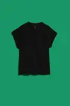 Marisse Women's T-Shirt L-Ts-4076 Black